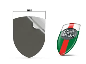 Cadillac Maßgefertigte Auto-Embleme Glänzend